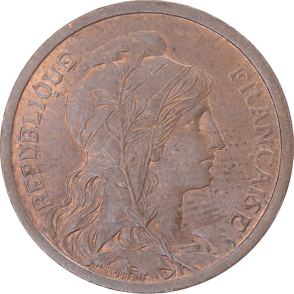 Moneta, Francia, Dupuis, 2 Centimes, 1898, Paris, SPL-, Bronzo, KM:841