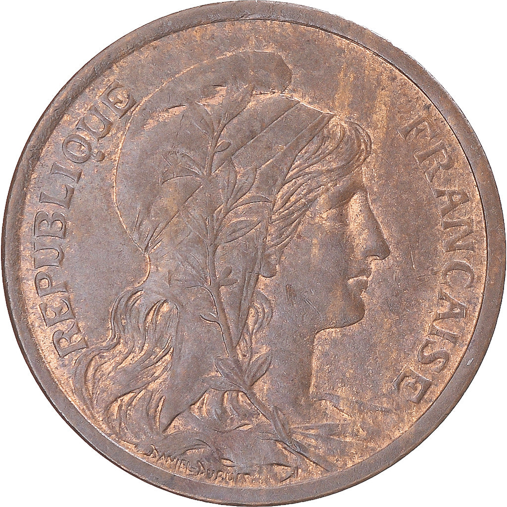 Coin, France, Dupuis, 2 Centimes, 1902, Paris, AU(50-53), Bronze, KM:841