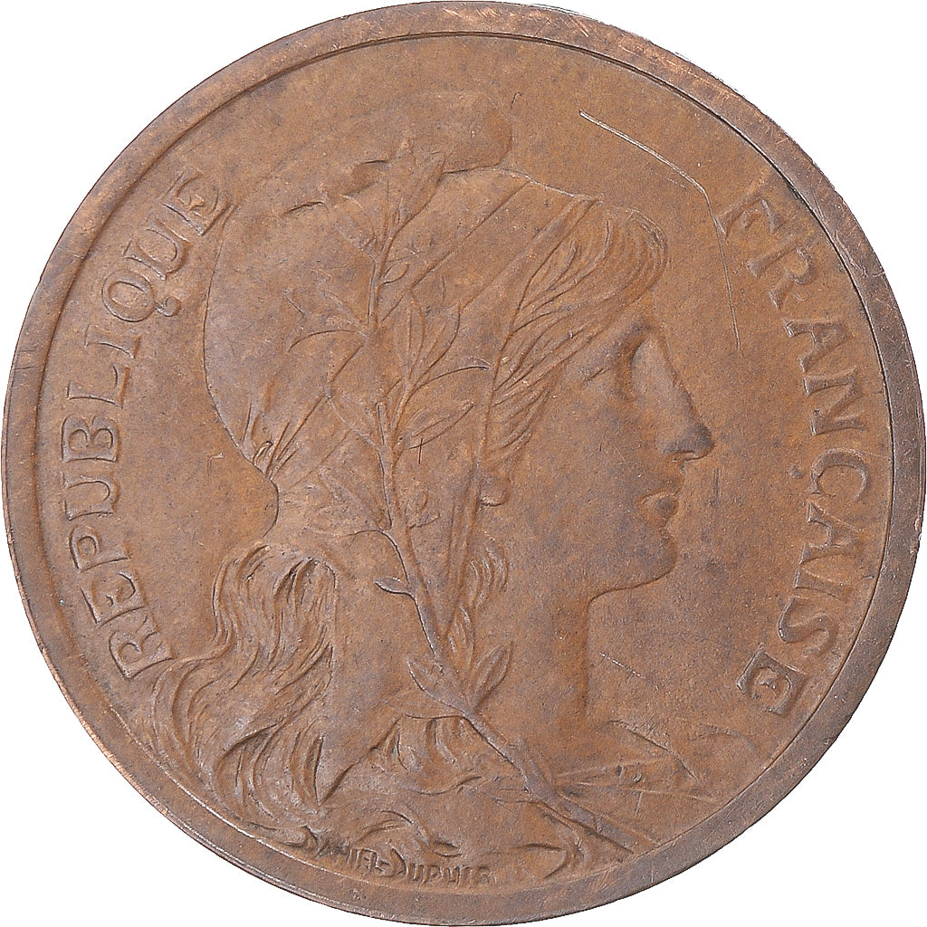 Moeda, França, Dupuis, 2 Centimes, 1902, Paris, EF(40-45), Bronze, KM:841