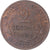 Moeda, França, Dupuis, 2 Centimes, 1908, Paris, EF(40-45), Bronze, KM:841