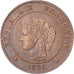 Coin, France, Cérès, 2 Centimes, 1886, Paris, AU(50-53), Bronze, KM:827.1