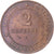 Coin, France, Cérès, 2 Centimes, 1890, Paris, AU(50-53), Bronze, KM:827.1