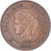 Munten, Frankrijk, Cérès, 2 Centimes, 1896, Paris, ZF+, Bronzen, Gadoury:105