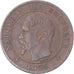 Moneta, Francia, Napoleon III, Napoléon III, 2 Centimes, 1853, Lille, Rare