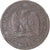 Moeda, França, Napoleon III, 2 Centimes, 1855, Lille, F(12-15), Bronze