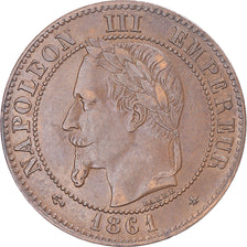 Coin, France, Napoleon III, Napoléon III, 2 Centimes, 1861, Paris, VF(30-35)