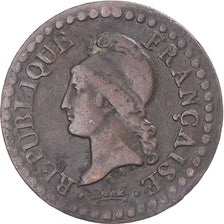 Coin, France, Dupré, Centime, AN 6, Paris, VF(30-35), Bronze, KM:646