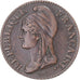 Munten, Frankrijk, Dupré, 5 Centimes, AN 4, Paris, Petit module, ZF, Bronzen