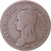 Moneta, Francja, Dupré, 2 Décimes, AN 4, Paris, VF(20-25), Brązowy, KM:638.1