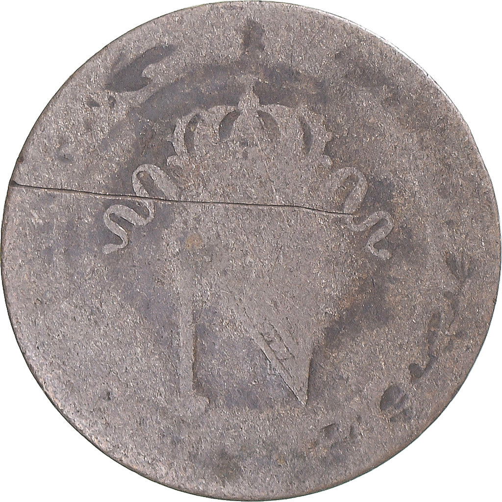 Monnaie, France, Napoleon I, 10 Centimes, 1808, Paris, B+, Billon