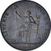 Moneta, Francja, Monneron, 2 Sols, 1791, AU(55-58), Brązowy, KM:Tn23