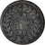 Moneta, Francia, Louis XVIII, Decime, 1815, Strasbourg, MB, Bronzo, KM:701