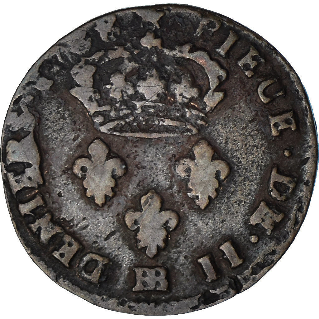 Monnaie, France, Louis XIV, Deux deniers de Strasbourg, 2 Deniers, 1708