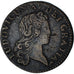 Coin, France, Louis XV, Liard au buste enfantin, Liard, 1720, Strasbourg