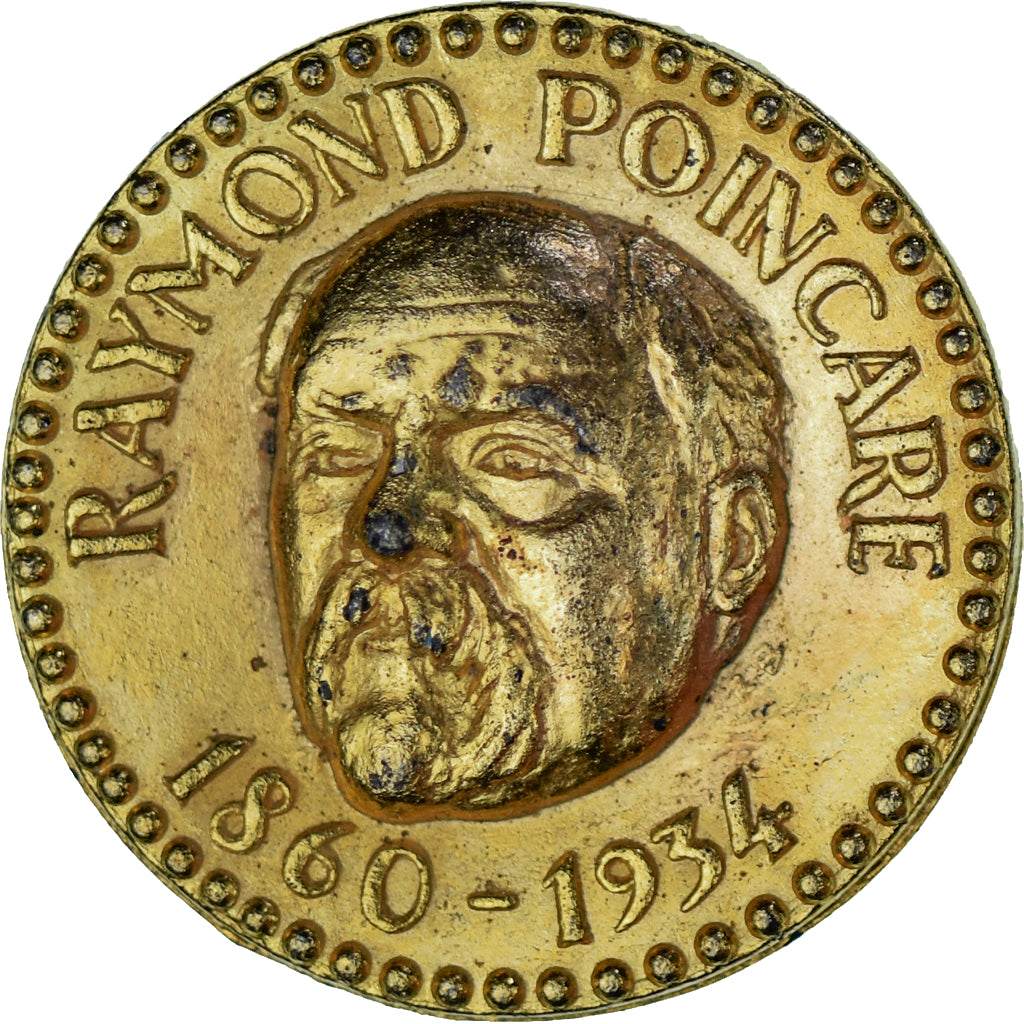 Frankreich, betaalpenning, Collection Total, Raymond Poincaré, Politics, 1970