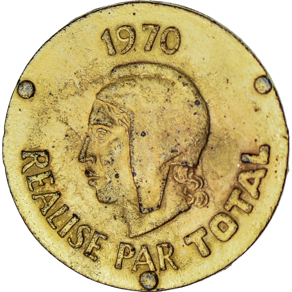 Frankreich, betaalpenning, Collection Total, Raymond Poincaré, Politics, 1970