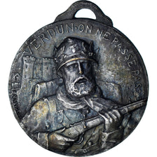Francia, medalla, Verdun , On ne passe pas, WAR, 1917, Rasumny, MBC+, Cobre