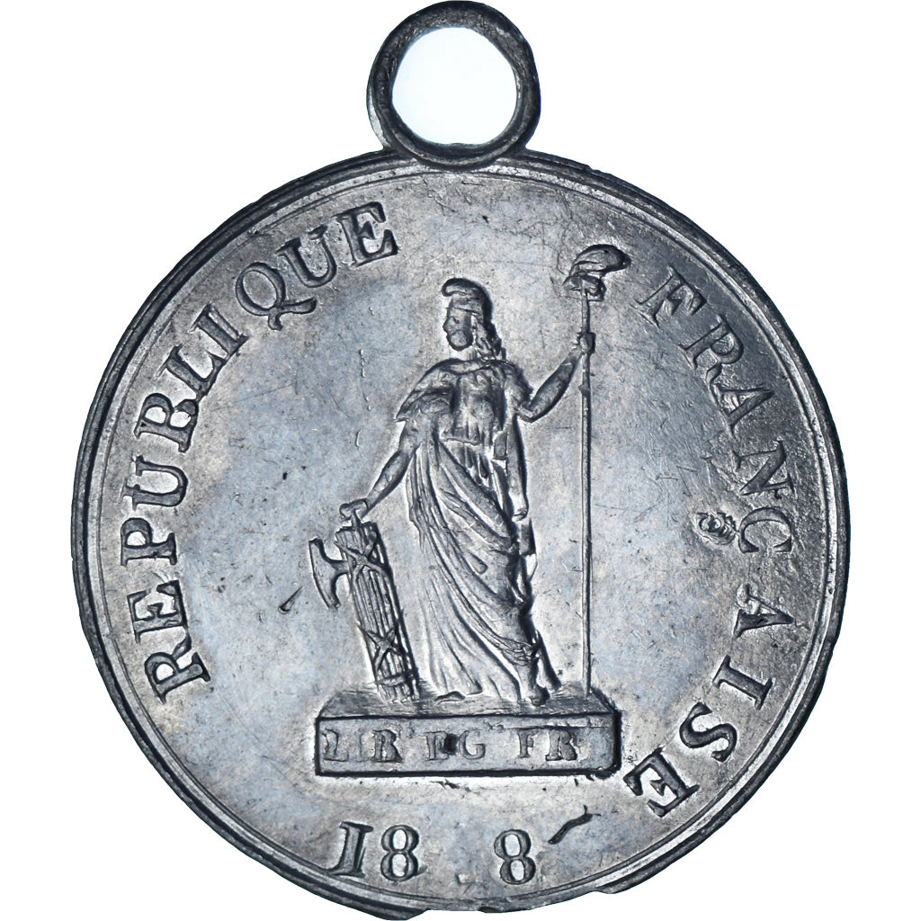 France, Medal, Fête Nationale du 14 Mai, Deuxième République, 1848