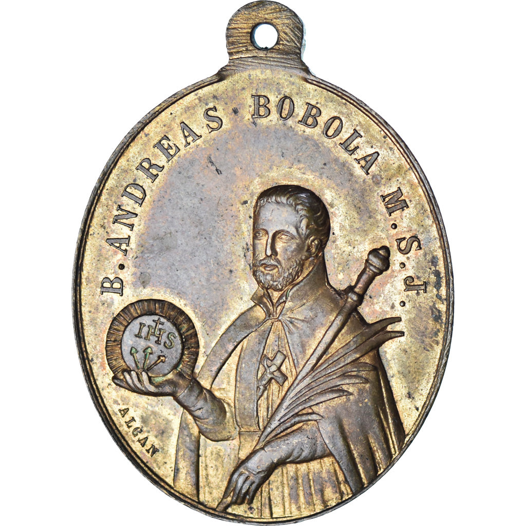 Portugal, Medal, André Bobola, Jean de Britto, Religions & beliefs, Alcan