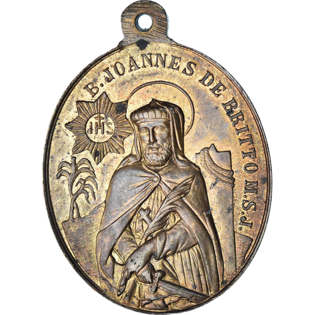 Portugal, Medal, André Bobola, Jean de Britto, Religions & beliefs, Alcan