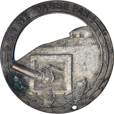 France, Medal, La Défense de Verdun, On ne passe pas, WAR, EF(40-45), Bronze