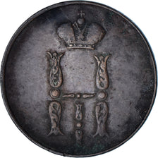 Coin, Russia, Nicholas I, Kopek, 1853, Ekaterinbourg, VF(30-35), Copper