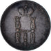 Coin, Russia, Nicholas I, Kopek, 1853, Ekaterinbourg, VF(30-35), Copper