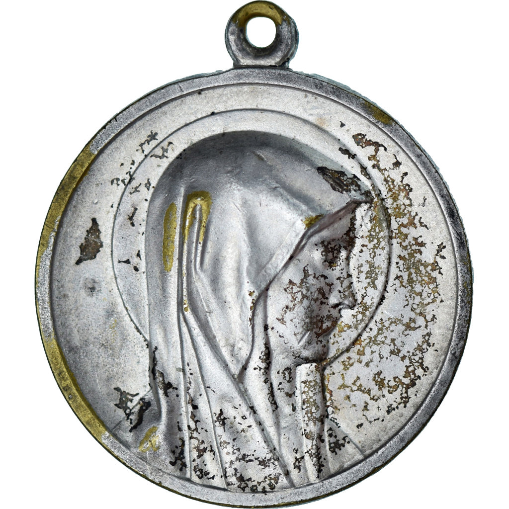 Francia, medaglia, Sanctuaire de Notre dame de Lourdes, Religions & beliefs, BB