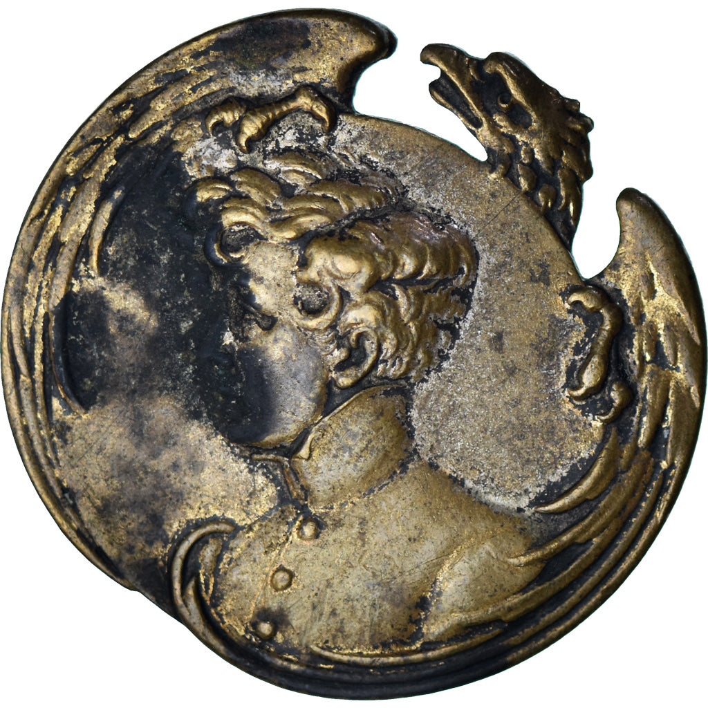 France, Medal, Napoléon II l'Aiglon, History, VF(30-35), Brass