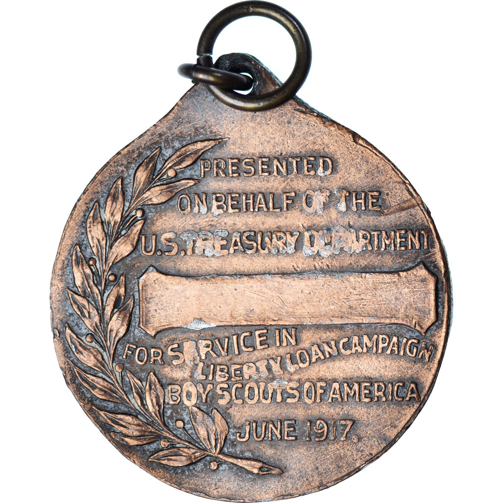 Stany Zjednoczone Ameryki, Boy Scout of America, War Service, medal, 1917