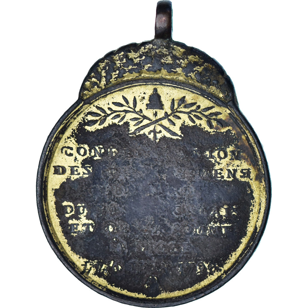France, Medal, Constitution, Médaille de la Fédération lilloise, History