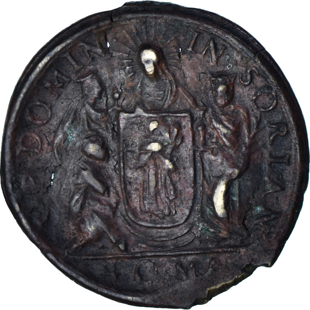 Italie, Médaille, Saint Dominique, Sainte Catherine d'Alexandrie, Religions &