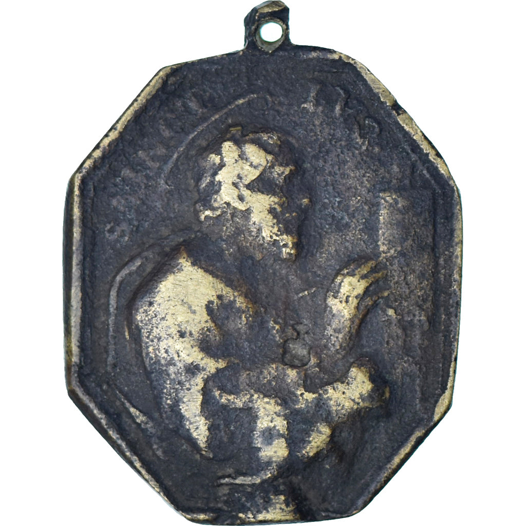 France, Medal, Saint Luc, Religions & beliefs, VF(20-25), Brass