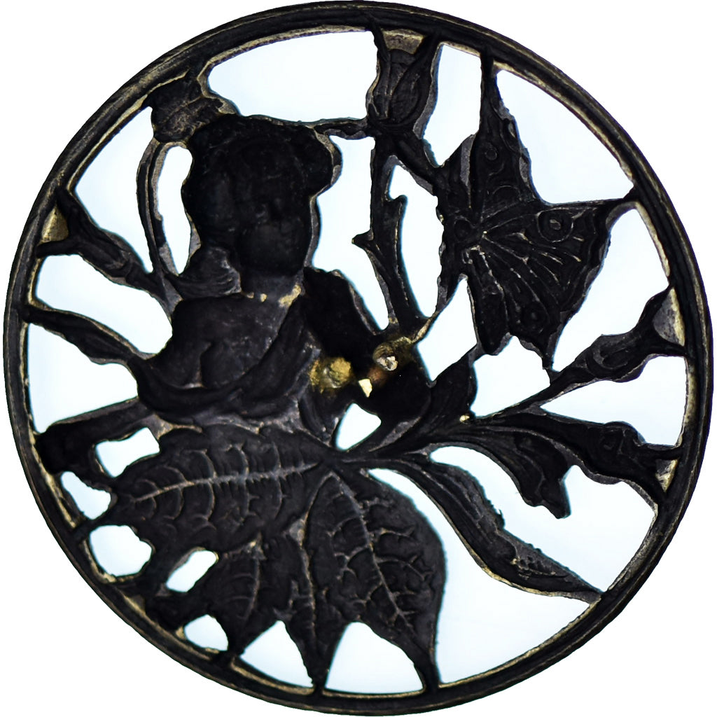 Francia, medaglia, Enfant au Papillon, Ajourée, BB+, Ottone