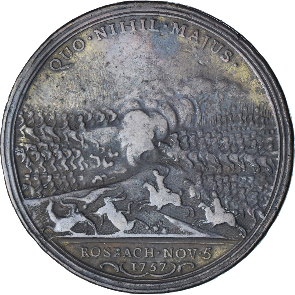 Duitsland, Medaille, Frédéric II le Grand, Victoires de Lissa et Rosbach