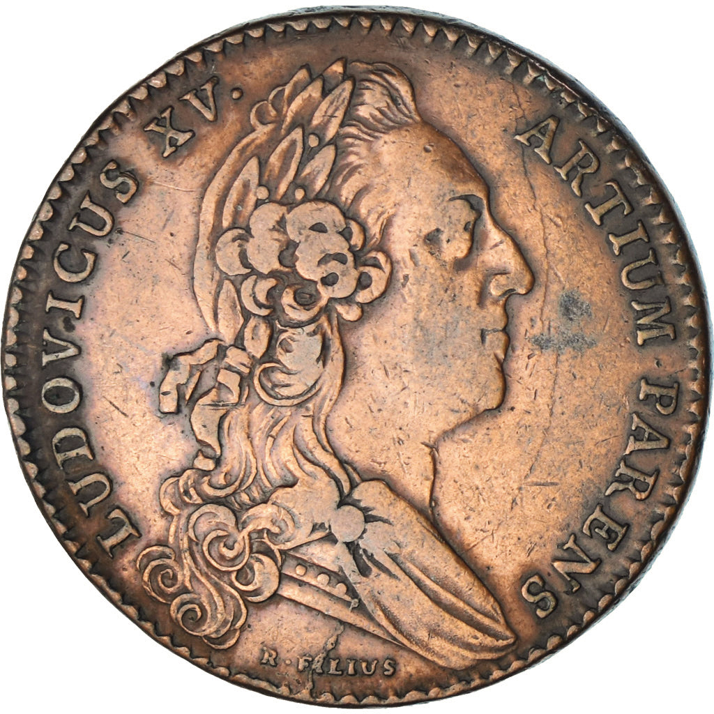 Francia, ficha, Louis XV, Académie royale de Peinture et de Sculpture, 1764