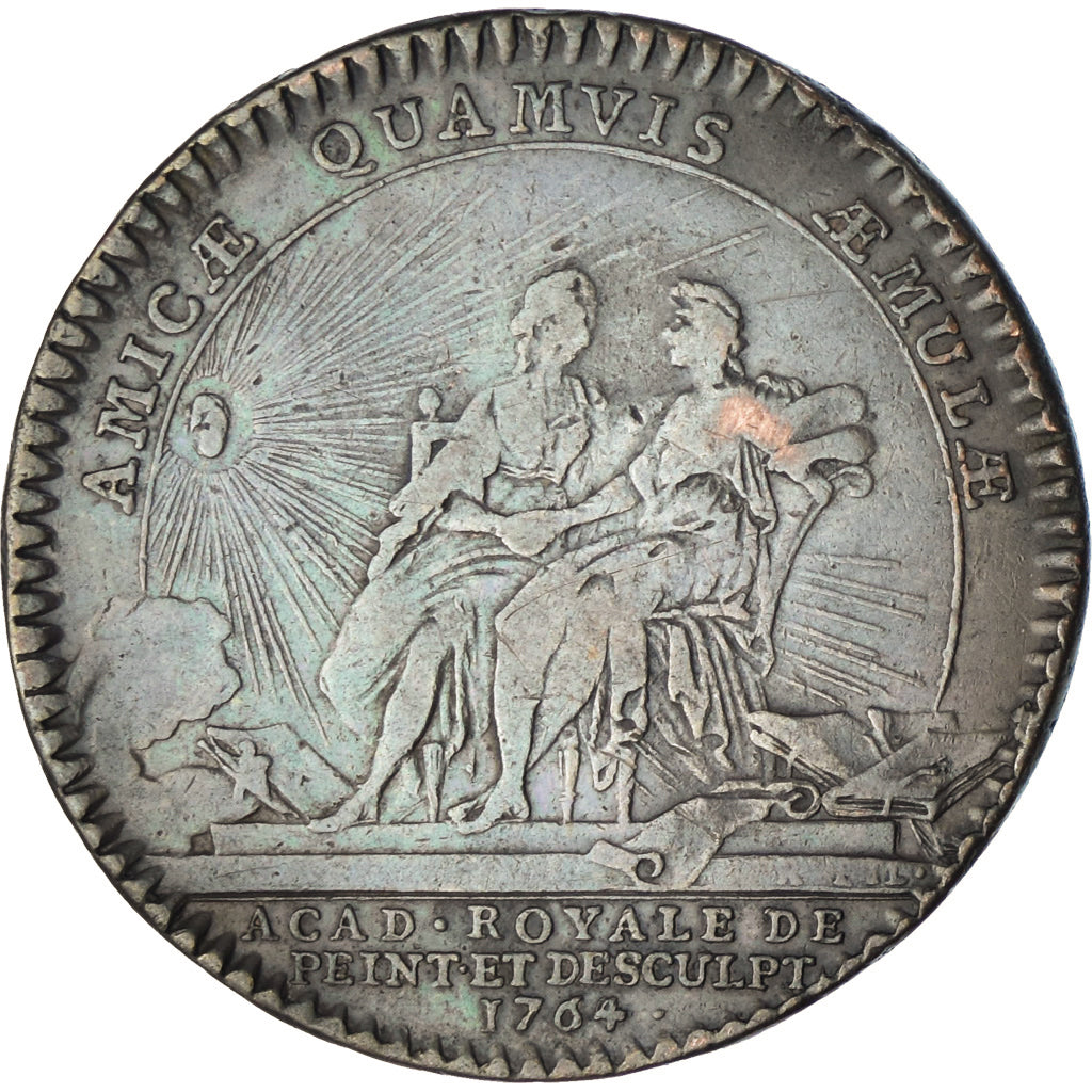 Francia, ficha, Louis XV, Académie royale de Peinture et de Sculpture, 1764