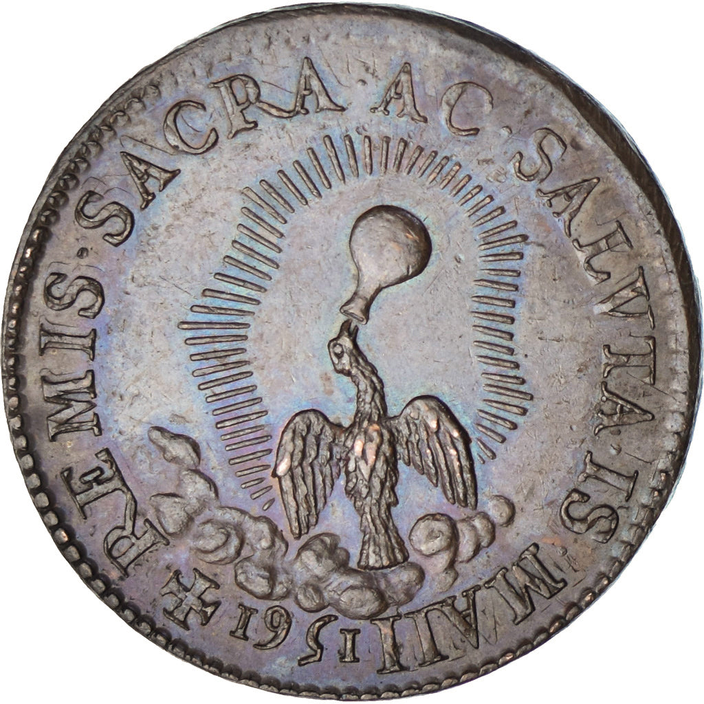 Francia, zeton, Royal, Sacre de Charles IX à Reims, Frappe Postérieure, EBC