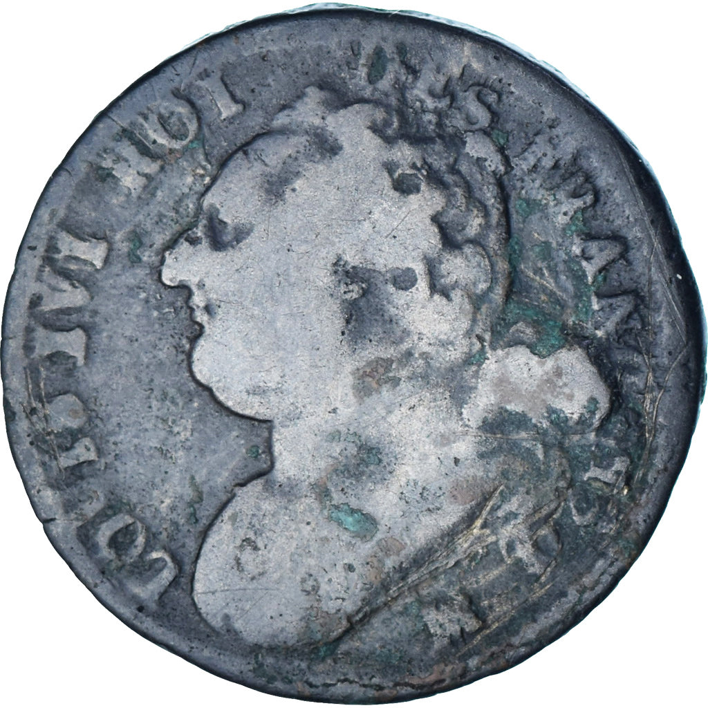 Munten, Frankrijk, Louis XVI, 12 deniers françois, 12 Deniers, 1793, Marseille