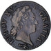 Coin, France, Louis XV, 1/2 Sol à la vieille tête, 1771, Besançon, EF(40-45)