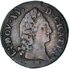 Munten, Frankrijk, Louis XV, 1/2 Sol d'Aix, 1769, Aix, FR, Koper, Gadoury:274