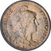 Moneta, Francja, Dupuis, 10 Centimes, 1920, Paris, AU(50-53), Brązowy, KM:843