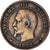 Moneta, Francia, Napoleon III, Napoléon III, 10 Centimes, 1853, Strasbourg, MB