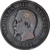Monnaie, France, Napoleon III, Napoléon III, 10 Centimes, 1854, Rouen, B+