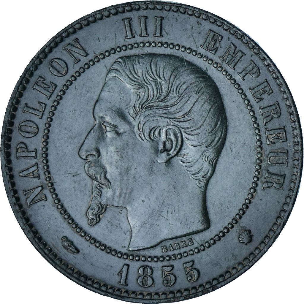 Coin, France, Napoleon III, Napoléon III, 10 Centimes, 1855, Marseille