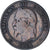 Moneda, Francia, Napoleon III, Napoléon III, 10 Centimes, 1861, Bordeaux, BC+