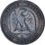 Moneda, Francia, Napoleon III, Napoléon III, 10 Centimes, 1861, Bordeaux, BC+