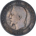Monnaie, France, Napoleon III, Napoléon III, 10 Centimes, 1863, Paris, B+