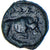 Moneta, Massalia, Bronze au taureau, c. 121-49 AC., Marseille, VF(30-35)