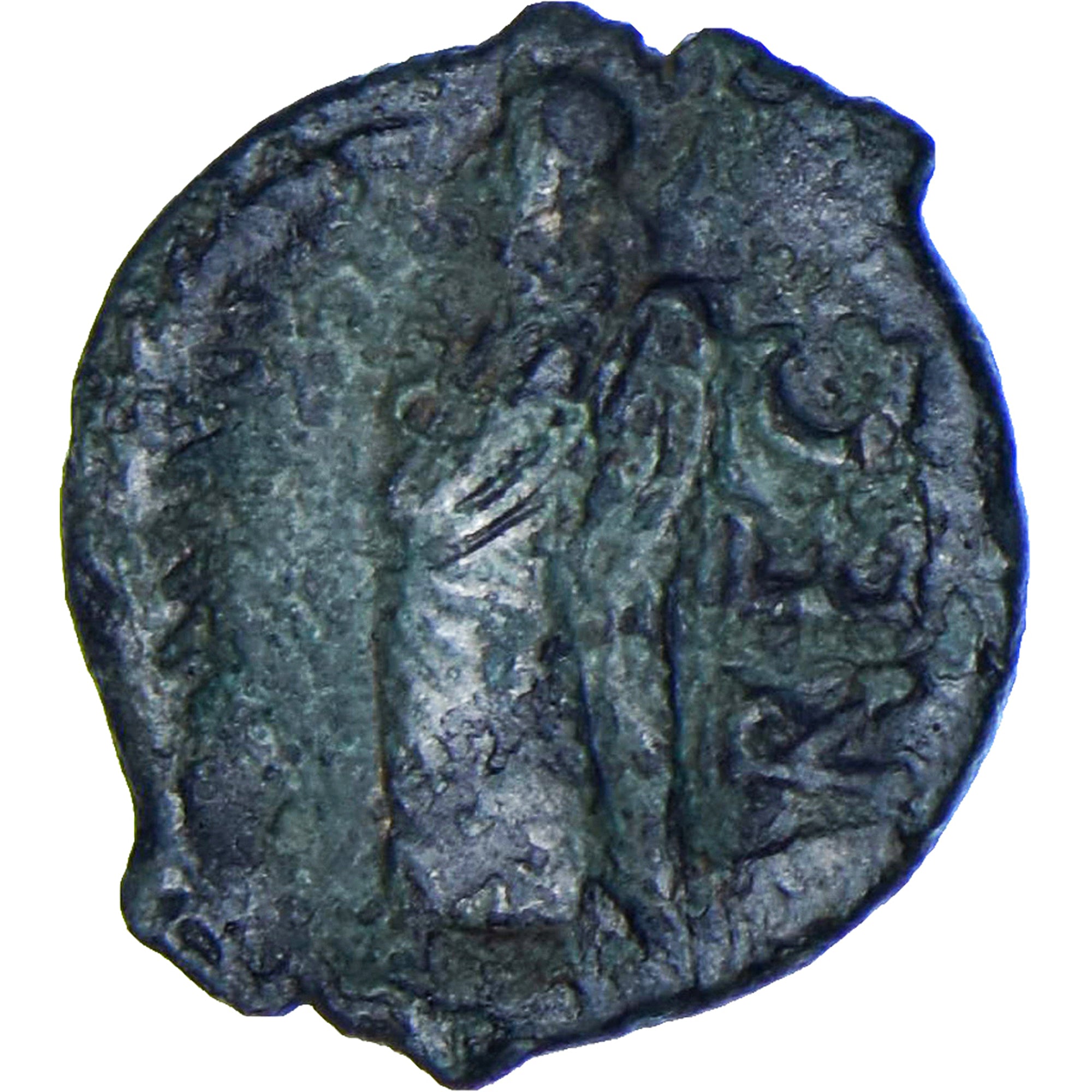 Coin, Volcae Arecomici, Bronze Æ, 70-30 ou 49-42 AC, EF(40-45), Bronze